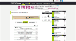 Desktop Screenshot of es.fcstats.com